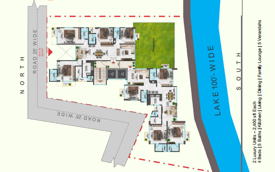 Nestora Prottasha typical floor plan